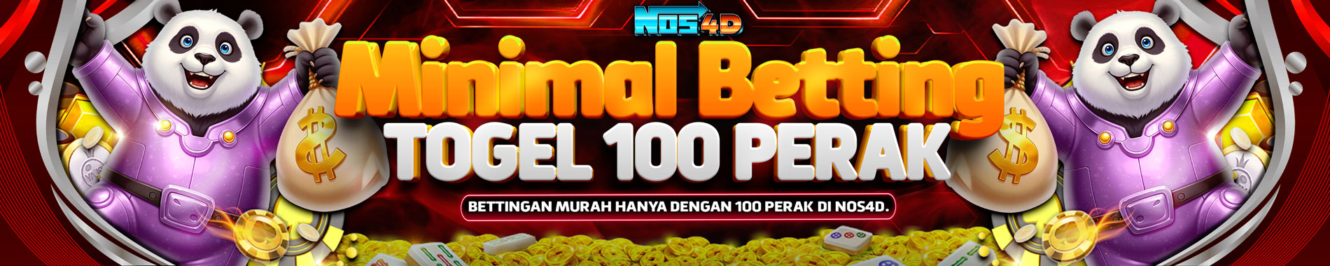 minimal betting togel 100 perak
